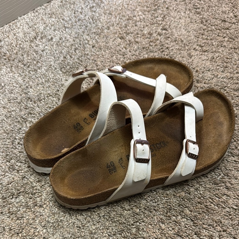 Birkenstock White Sandals